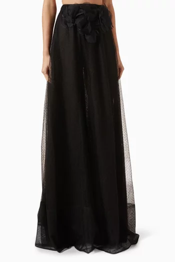Decorated Dress in Tulle