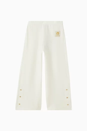 Wide-leg Pants in Lycra