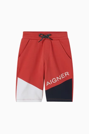 Logo Bermuda Shorts in Lycra