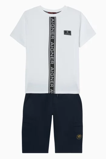 Logo Bermuda Shorts