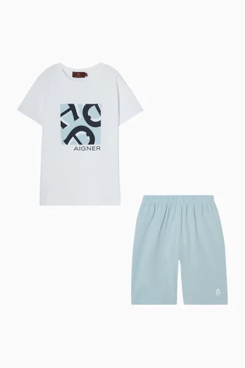 طقم بيجاما قطن