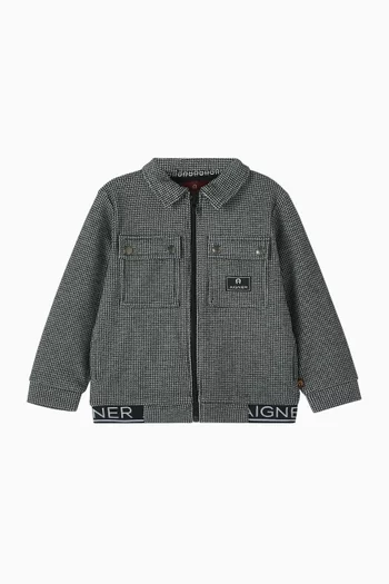 Zip-through Cargo Jacket