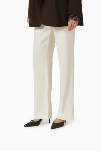 حذاء كلاسيك دارسي بكعب 80 مم جلد لامع