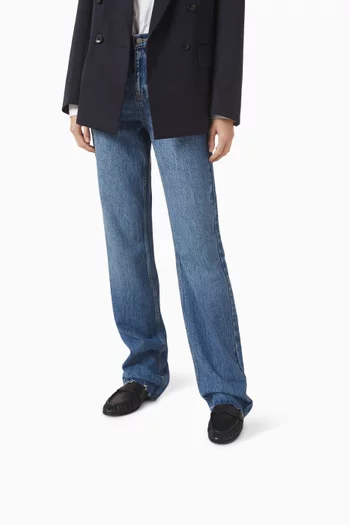 Gabby Slip-on Loafers in Leather