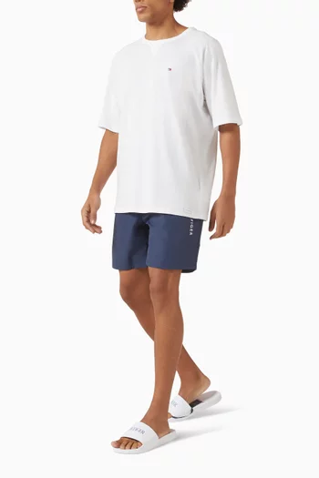 Logo Long Swim Shorts