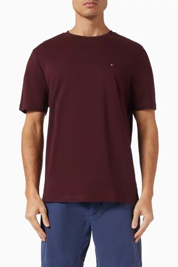 Interlock Knit T-shirt in Cotton