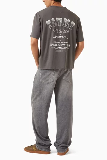 90s Western Back Logo T-shirt in Cotton