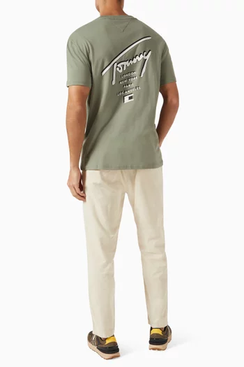 Sign City T-shirt in Cotton