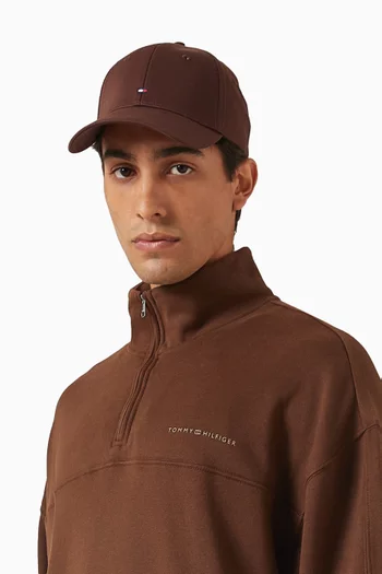 Flag Logo Embroidery Baseball Cap in Cotton