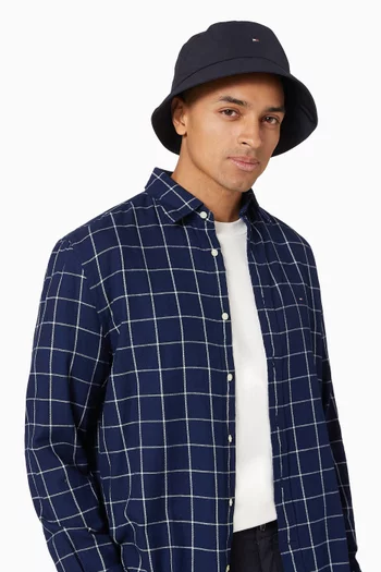 Performance Waterproof Bucket Hat in Nylon-blend