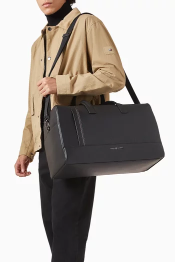 Metal Logo Duffle Bag