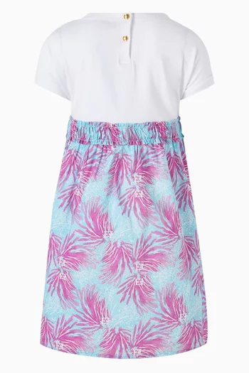 فستان بنقشة زهور