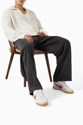 Gato Sneakers in Leather & Mesh