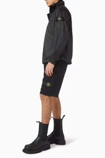 Bermuda Shorts in Organic Cotton Fleece