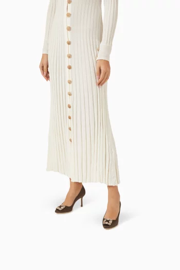 Hangisi Jewel Buckle 70 Pumps in Satin