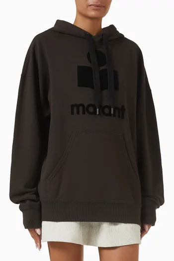Mansel Logo Hoodie in Cotton-blend