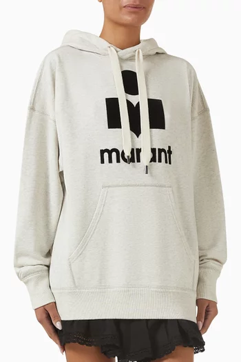 Mansel Logo Hoodie in Cotton-blend