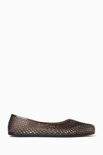Iro Jelly Ballet Flats in Rubber