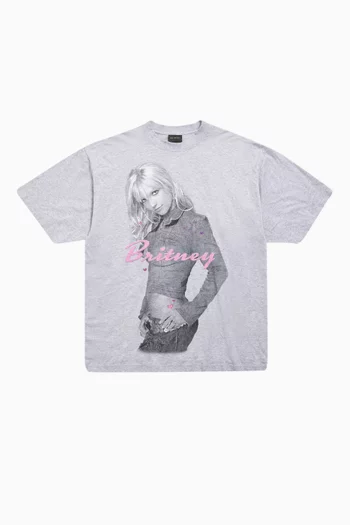 Unisex Britney Spears Series T-shirt in Cotton