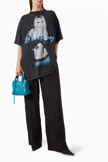 Britney Spears Series Oversized T-shirt in Cotton