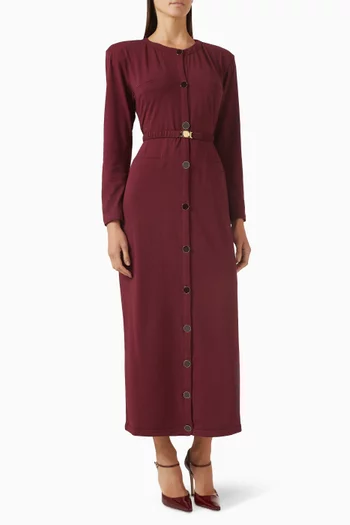 Belted Cardigan Dress