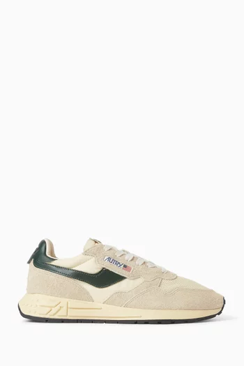 Reelwind Low-top Sneakers in Suede & Nylon