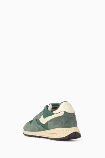 Reelwind Low Sneakers in Suede & Nylon