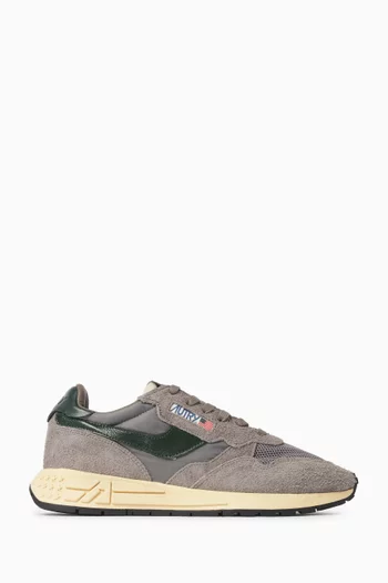 Reelwind Low Sneakers in Suede & Nylon
