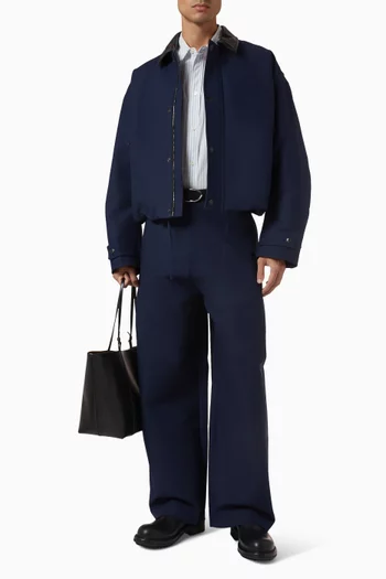 Plass Pants in Double Cotton Satin