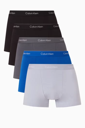Icon Trunks in Stretch Cotton, Set of 5