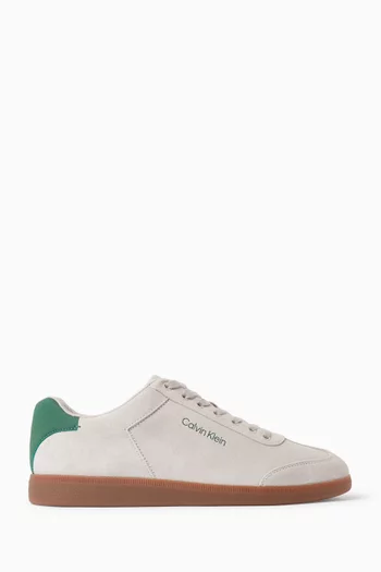 سنيكرز أسفل الكاحل بنعل كابسول وأربطة شمواه