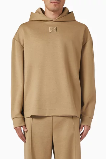 Hoodie in Wool-blend