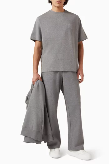 تي شيرت بشعار الماركة قطن جيرسيه