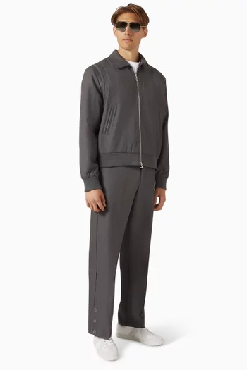 Double-pleated Pants