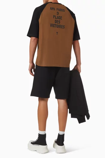 Logo Patch T-shirt in Cotton