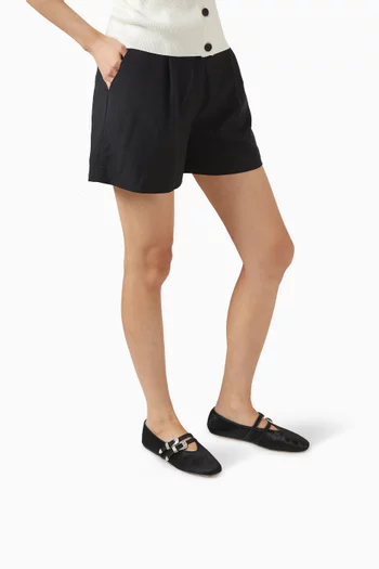 Claudia Ballet Flats in Calf Hair