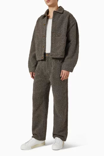 Crease Jeans in Bouclé Denim