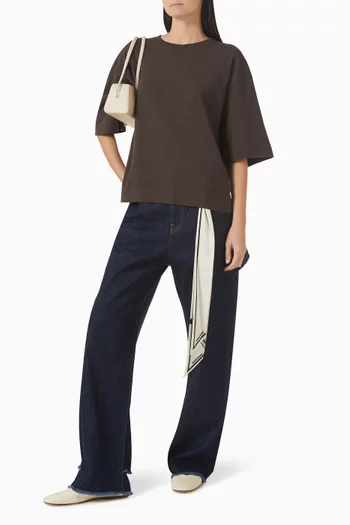 Smith Crewneck T-shirt in Cotton Jersey