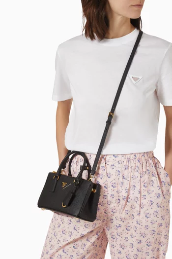 Mini Galleria Tote Bag in Saffiano Leather