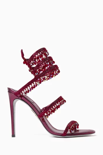 صندل شاندلير بكعب 105 مم جلد