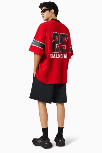 American Football Top in Mesh Jersey