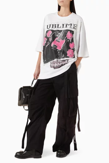 Cargo Pants in Cotton-blend