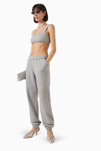 Logo Sweatpants in Cotton