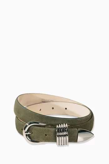 حزام هوليهوك جلد عجل شمواه