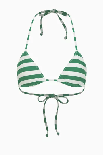 قطعة بيكيني علوية بتصميم مثلث