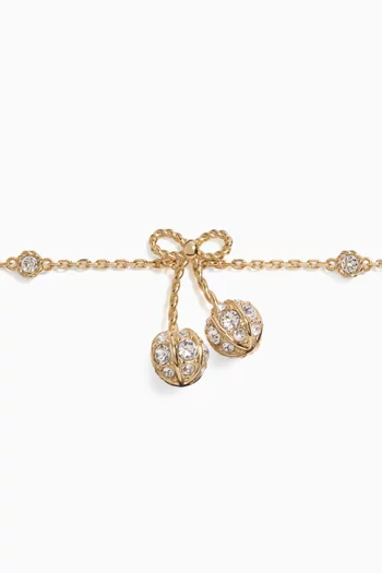 Cherryfic Swarovski® Bracelet in Gold-tone Metal