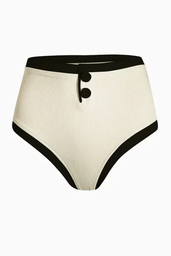 Grace High-rise Bikini Briefs