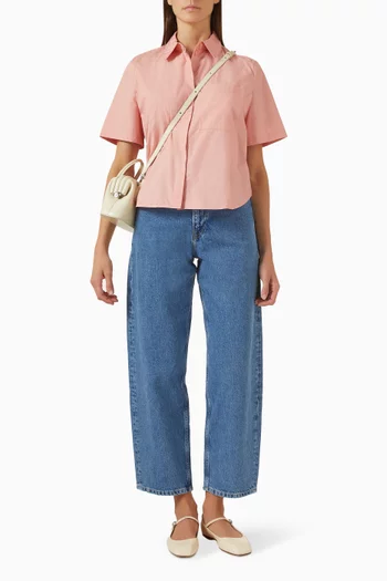 Bay Barrel-leg Jeans in Denim