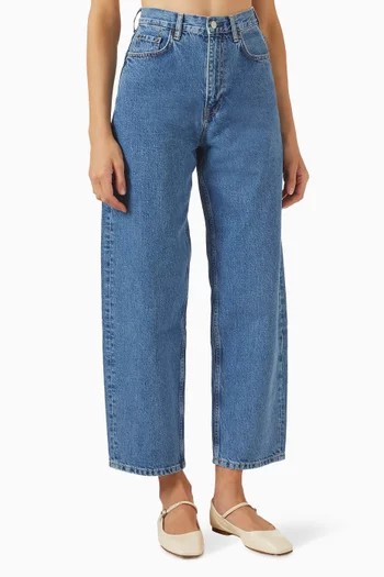 Bay Barrel-leg Jeans in Denim