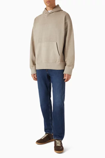 Relaxed Hoodie in Washed Cotton